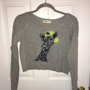 grey sweater